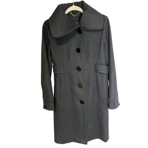 Guess Vintage Y2K Academia Black Twee Coat